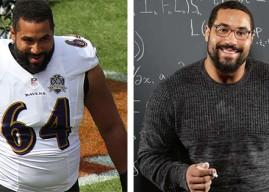 Former NFL Player For Baltimore Ravens is Now a Math Professor at MIT