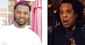 Jay-Z and his unclaimed son, Rymir Satterthwatie