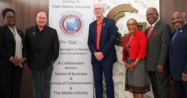 Media executives at Clark Atlanta University