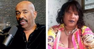 Steve Harvey and Essie Berry
