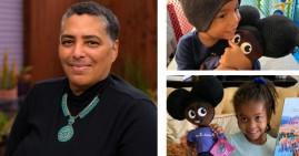 Eve Lynne Robinson, founder of Afro Puff Doll