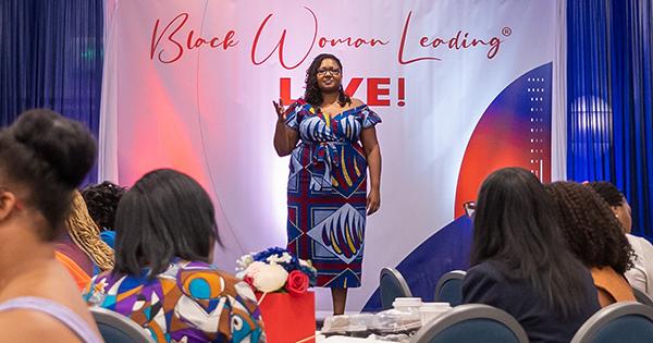 Laura Knights, Founder of Black Woman Leading Live Retreat