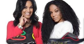 Mom and daughter owners of TRONUS sneakers