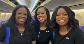 Denise, Charnel, and Chantel, Black mom and daughters