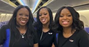 Denise, Charnel, and Chantel, Black mom and daughters