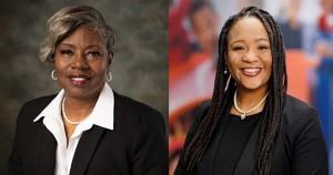 Jamie Polk and Ebony Johnson