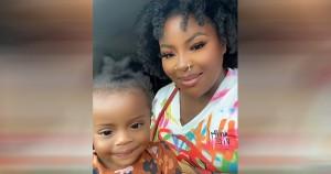 A'Daya Rain Fish with her mom