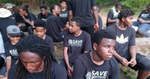 Black male students at SAVE Institute