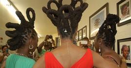 BAD Hair Uprooted exhibit