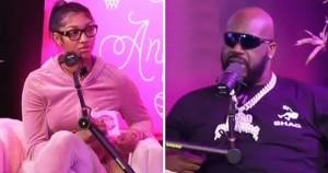 Angel Reese and Shaq