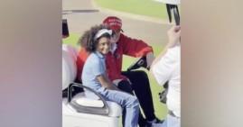 Trump with Black girl