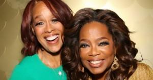 Gayle King and Oprah