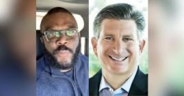 Steve Mensch and Tyler Perry