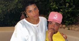 Chance The Rapper and his wife, Kirsten Coley