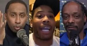 Stephen A. Smith, Nelly and Snoop Dogg