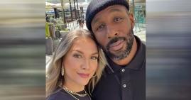 Stephen Twitch Boss with his wife, Allison Holker