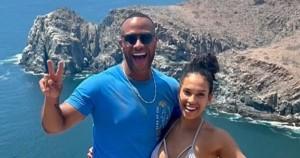 DeVon Franklin and Maria Castillo