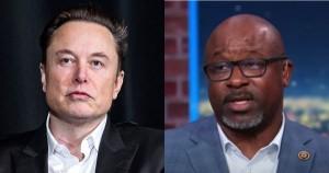 Elon Musk and Jamaal Bowman