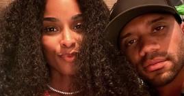 Russell Wilson and wife, Ciara