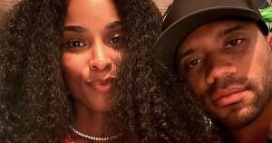 Russell Wilson and wife, Ciara