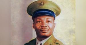 Alfred Masters, the first Black man in the Marine Corps