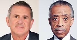 Brian Cornell and Al Sharpton