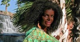 Martina Big white model identify as Black