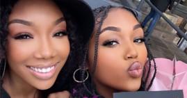 Brandy and her daughter, Syria, at her college graduation