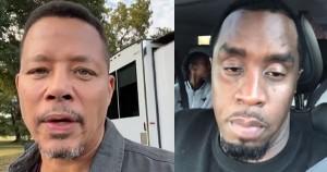 Terrence Howard and Diddy