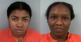 Courtnie Harris and Corvanntay Baptiste