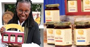 Whoopi Goldberg with Jam Vino