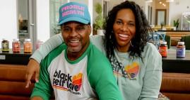 Darian and Dr. Karleena-McDaniel, founders of Pro Blk Health vitamins