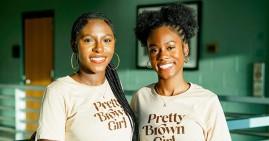 Laila and Aliya Crawley, the Founders of Pretty Brown Girl