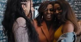 Michelle, Malia, and Sasha Obama