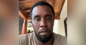 Sean "Diddy" Combs staring