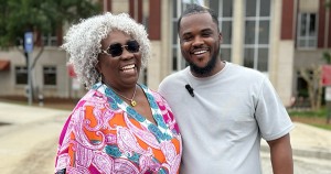 Umar Clark and Lorna Francis