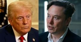 Donald Trump and Elon Musk