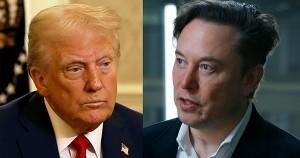 Donald Trump and Elon Musk
