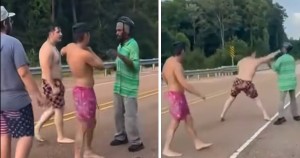 Reginald Butler, Black cyclist shoots white man who attacked him first