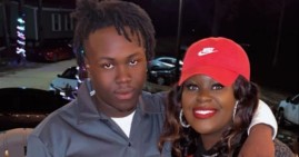 Shae Gandy and her son John