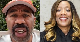 Steve Harvey and Judge Angela Tucker