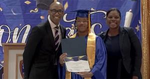 Tylik Thomas, Black graduate at Rikers Island Prison