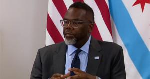 Chicago Mayor Brandon Johnson