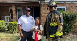 De'Meria Thomas, 8-year-old girl saved her grandparents' home from fire