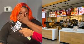 Nykia Hamilton, Burger King worker