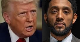 President Trump and Mayor Brandon Scott