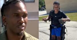 Deshaunte Smith and his son DJ