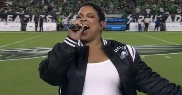 NFL Fans Blast ‘Black National Anthem’ Performance at Eagles Game NFL Fans Blast ‘Black National Anthem’ Performance at Eagles Game