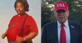 Al Sharpton old photo posted by Donald Trump