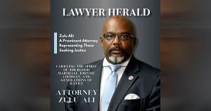 Attorney Zulu Ali in the Lawyer Herald